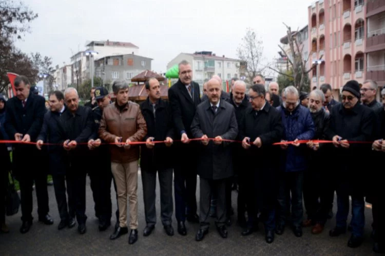 Bursa'da Muhsin Yazıcıoğlu Parkı açıldı