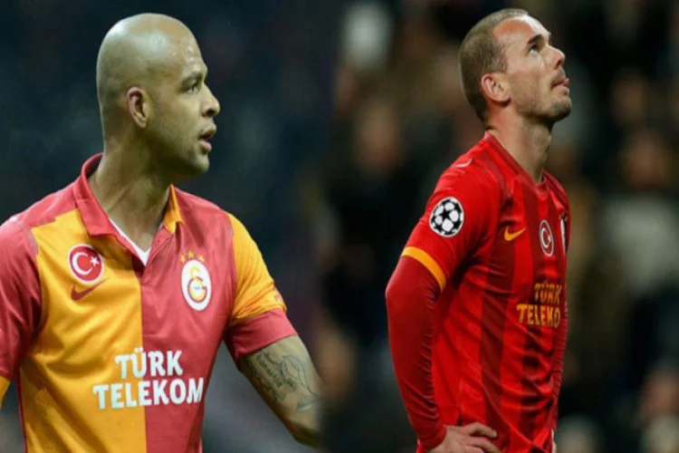 Galatasaray'da karar verildi! Sneijder ve Melo...