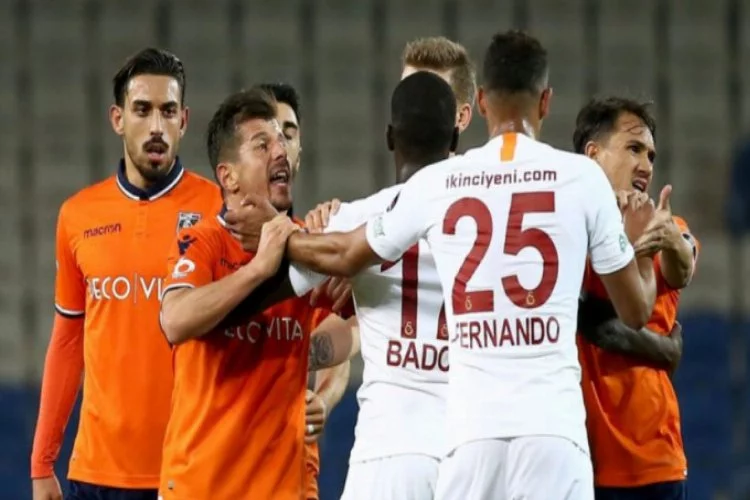 Başakşehir-Galatasaray maçı sonrası koridorda kavga!