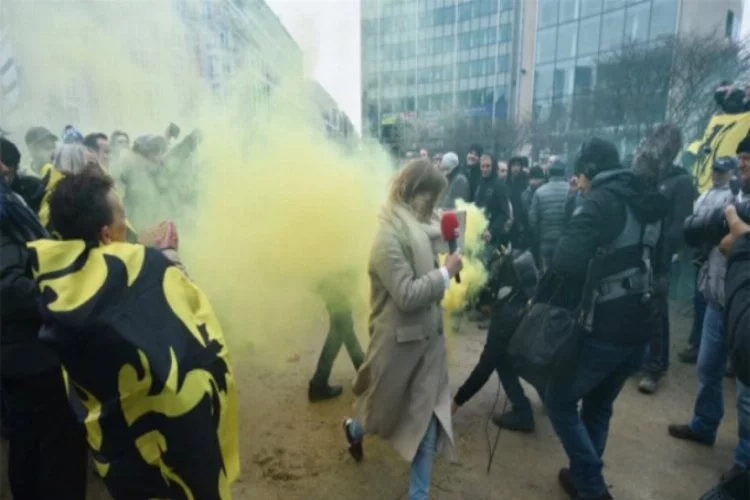 Belçika'daki protestolarda gözaltı sayısı belli oldu