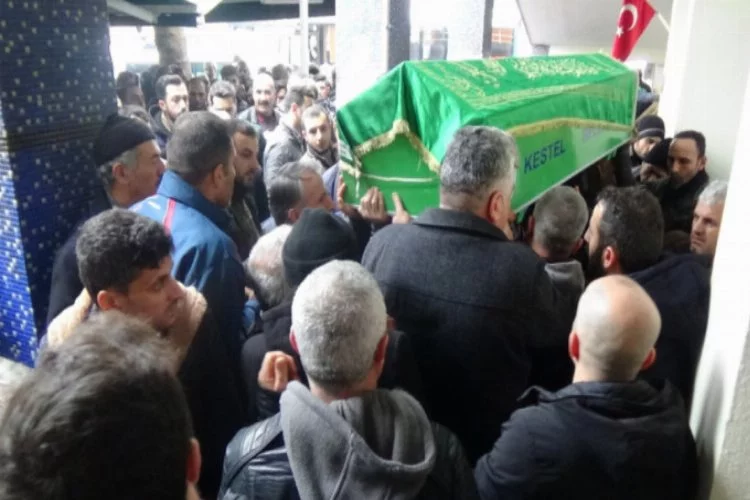 Bursa'da hamam faciasında ölen vatandaş son yolculuğuna uğurlandı...