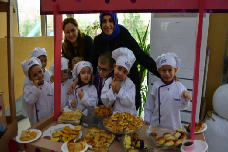 Bursa'da anaokulu öğrencilerinden anlamlı bağış