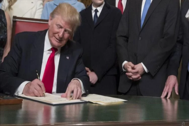 Trump resmen imzaladı! Kuruluyor...