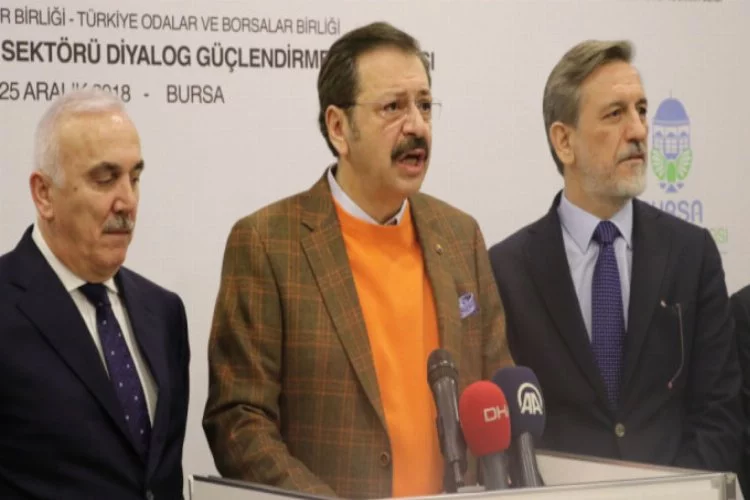 TOBB Başkanı Hisarcıklıoğlu: Zor dönemi aştık