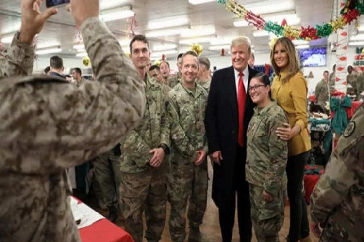 Trump ve First Lady'den Irak'a ziyaret
