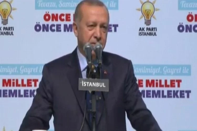 Cumhurbaşkanı Erdoğan: İnlerinde bastık ve imha ettik, imha ediyoruz