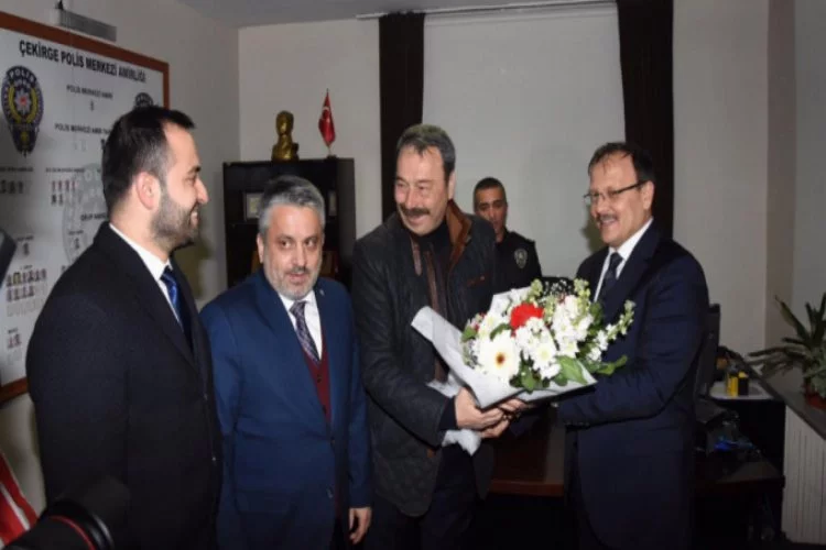 AK Parti Bursa Milletvekili Çavuşoğlu'ndan yılbaşı ziyareti