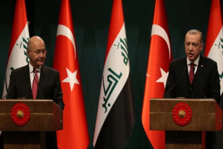 Cumhurbaşkanı Erdoğan, Iraklı mevkidaşıyla ortak basın toplantısı