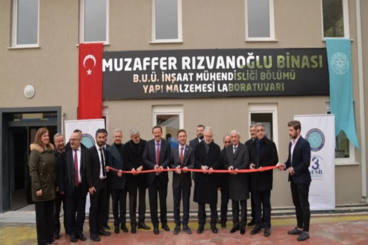 Bursa Uludağ Üniversitesi İnşaat Mühendisliği'ne modern laboratuarlar