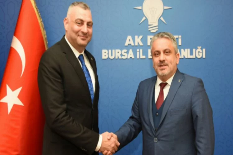 AK Parti Bursa SKM Başkanlığına  Bülent Kandemir Getirildi