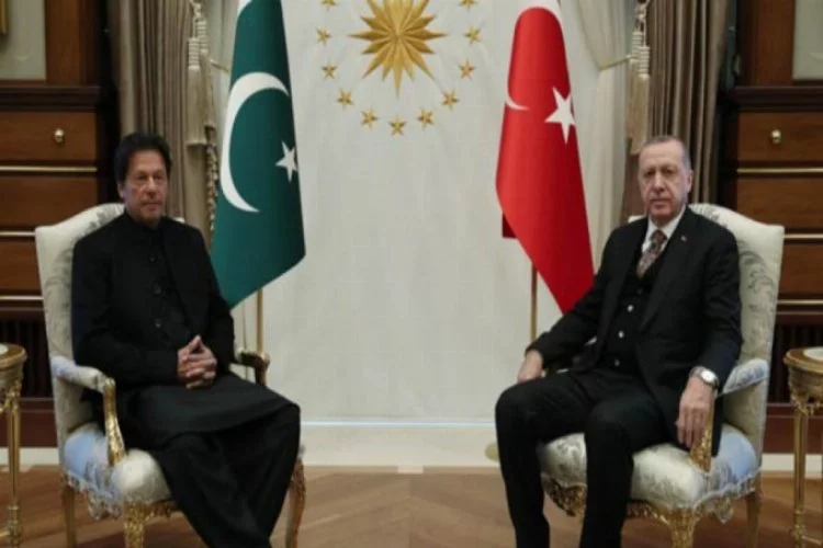 Cumhurbaşkanı Erdoğan, Pakistan Başbakanı İmran Han'ı kabul etti