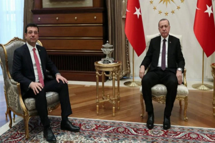 Cumhurbaşkanı Erdoğan, İmamoğlunu kabul ediyor