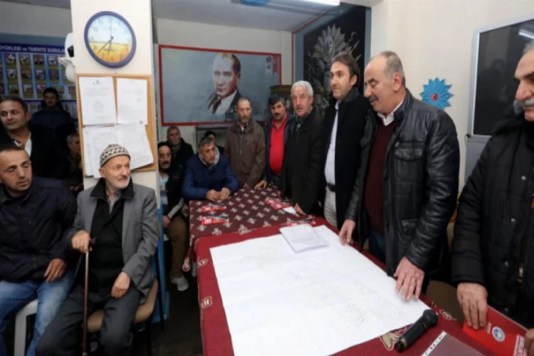 Başkan Türkyılmaz vatandaşla buluştu