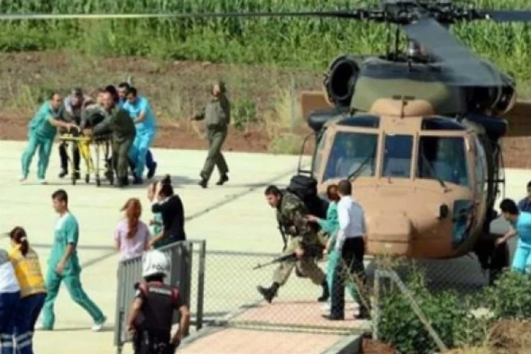 Diyarbakır'da askeri helikopter düştü:1 şehit