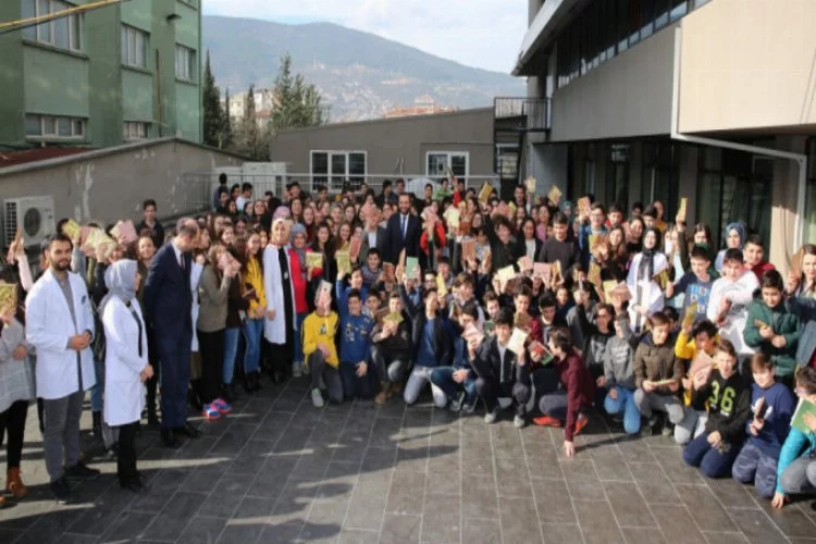 Bursa'da öğrencilere moral ziyareti!