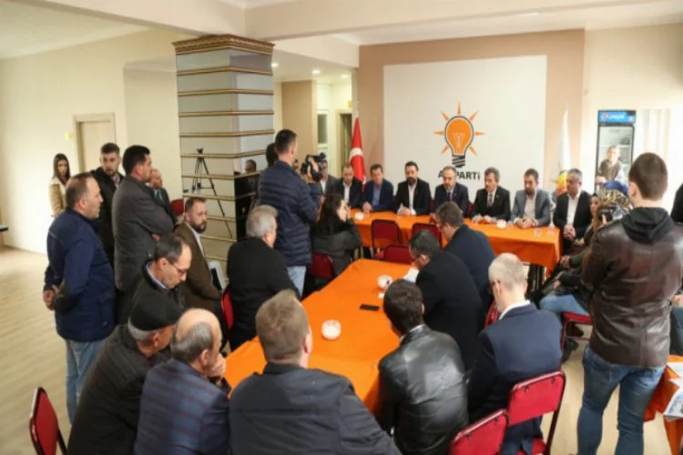 Başkan Aktaş Yenişehir'de coşkuyla karşılandı