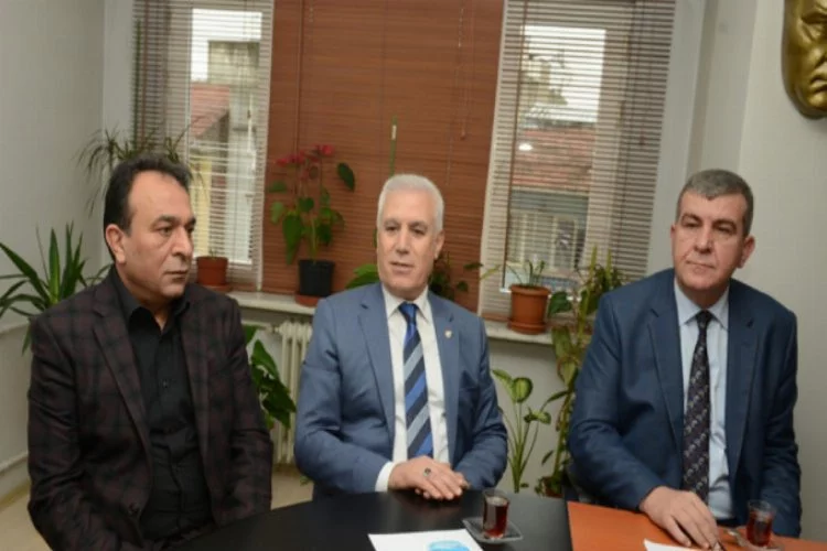 Başkan Bozbey Türk İş Sendikası'nı ziyaret etti