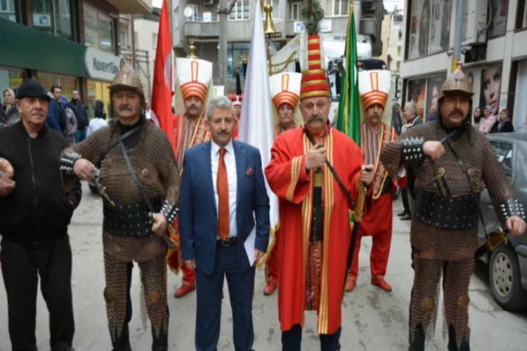 Bursa'da mehterli aday tanıtımı!