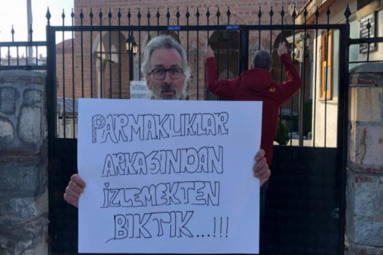 Bursa'da müze protestosu