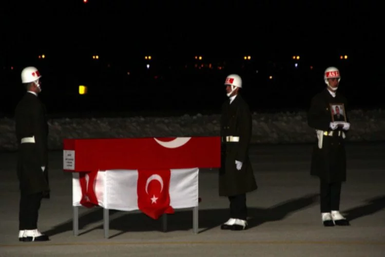 Afrin şehidinin cenazesi memleketi Erzurum'a getirildi
