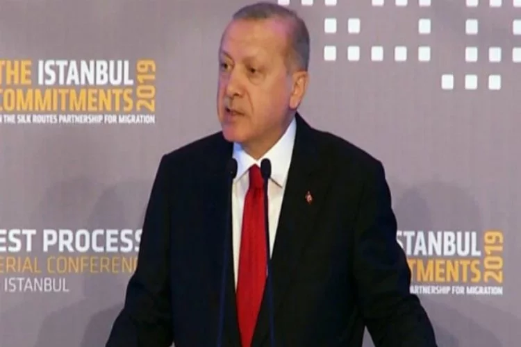 Cumhurbaşkanı Erdoğan: " Sığınmacılar için kendi milli imkanlarımızla harcadığımız rakam...