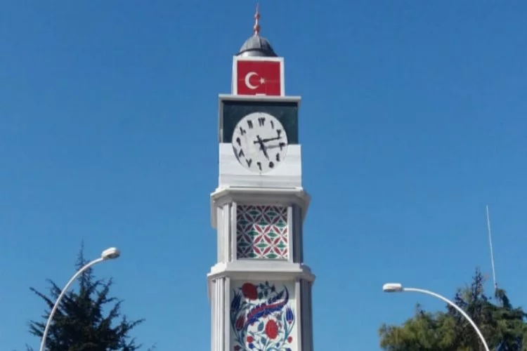 Bursa'da saat kulesinin saati durdu!