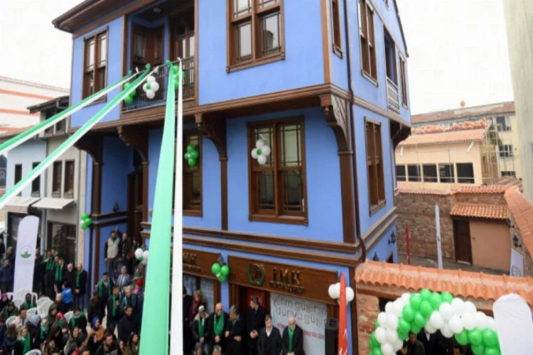 Bursa'da restore edilen tarihi bina açıldı!