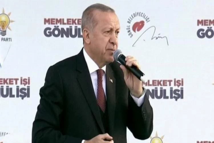 Cumhurbaşkanı  Erdoğan'dan CHP'ye sert eleştiri!