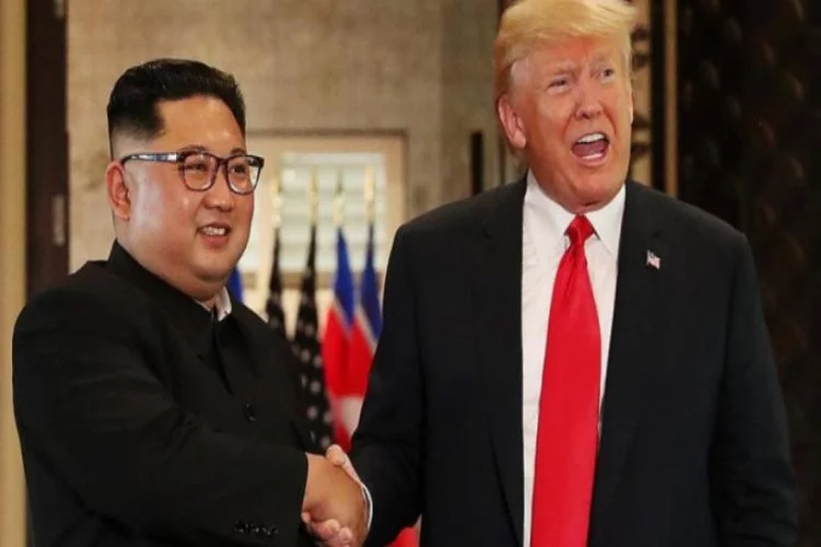 Trump ve Kim Jong-un'dan ortak bildiri