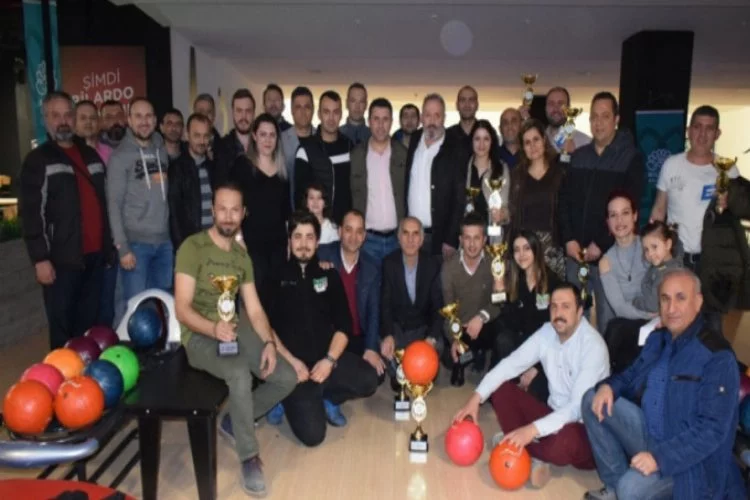 Nilüfer Belediyesi bowling turnuvasında şampiyon belli oldu
