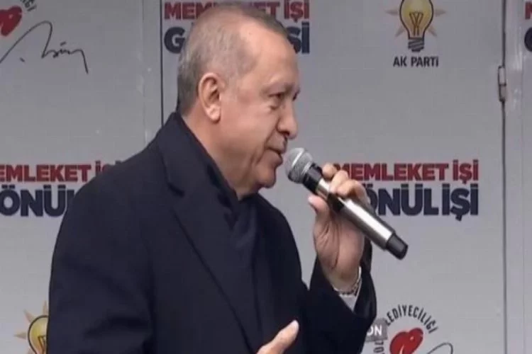 Cumhurbaşkanı Erdoğan: Sizin bu ülkede yeriniz yok
