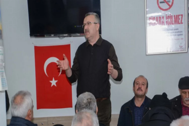 Başkan Özkan'ın  'Halil İbrahim Sofrası' buluşmaları sürüyor