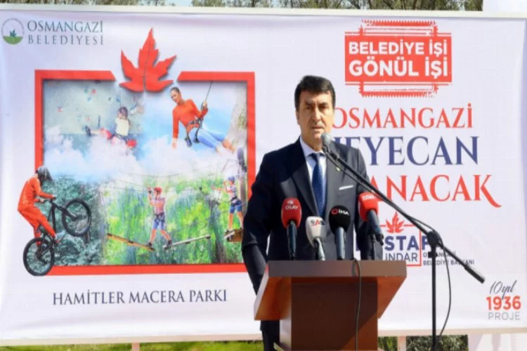 Bursa'ya 'Macera Park' inşa ediliyor