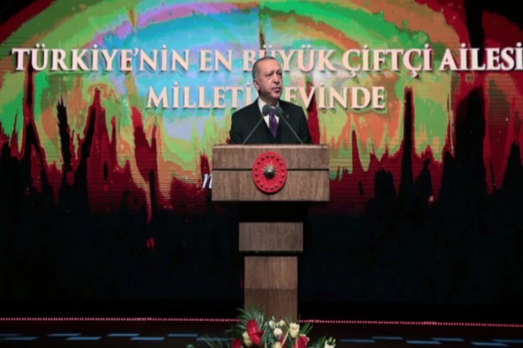 Cumhurbaşkanı Erdoğan'dan çiftçiye destek müjdesi