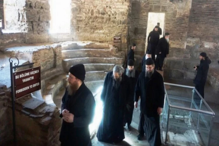 Yunanistan Ortodoks Kilisesi papazları, İznik'i ziyaret etti