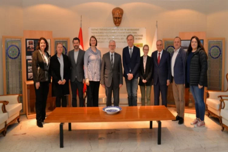 Alman akademisyenlerden Uludağ Üniversitesi'ne işbirliği ziyareti