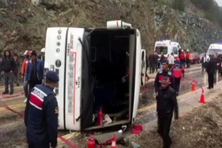 Bursa'da 35 kişinin yaralandığı kazayı yapan şoför...