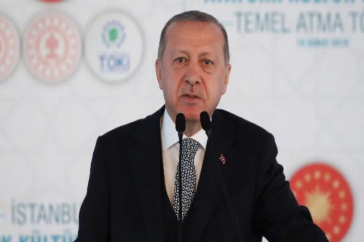 Cumhurbaşkanı Erdoğan'dan Halepçe mesajı