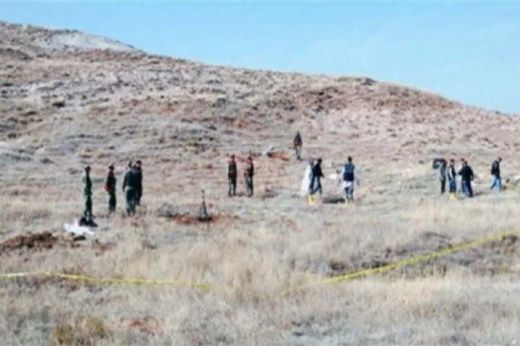 Sivas'ta yanmış erkek cesedi bulundu