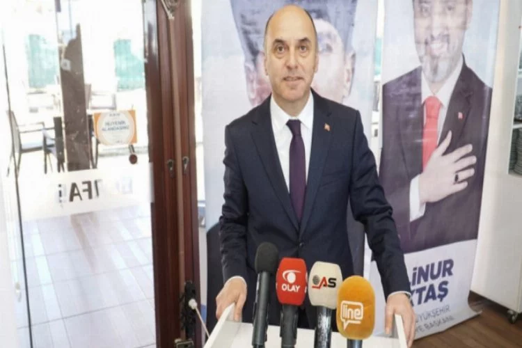 AK Parti Mudanya adayı Ahmet Murat Ünal projelerini tanıttı