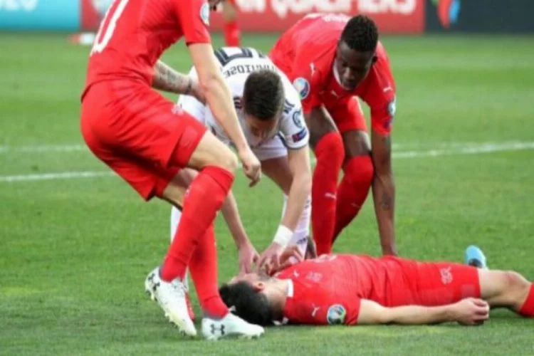 İsviçreli futbolcu ölümden döndü