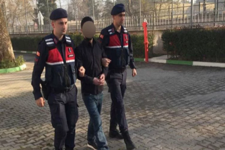 Bursa'da 15 farklı suç kaydı olan suç makinesi kıskıvrak yakalandı!