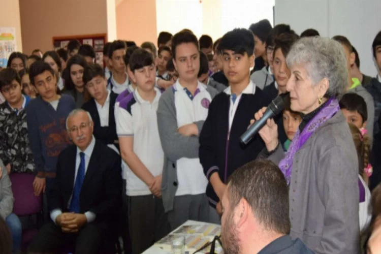 Mehmet Akif Ersoy'un torunundan Bursa'da öğrencilere söyleşi