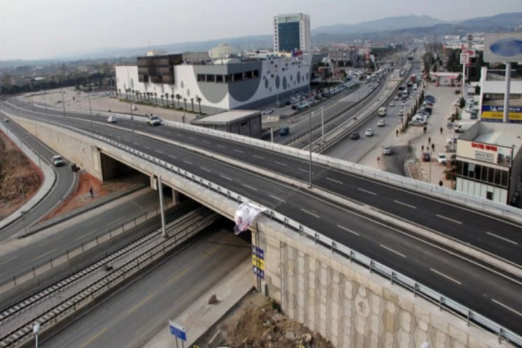Panayır Köprülü Kavşağı trafiğe açıldı