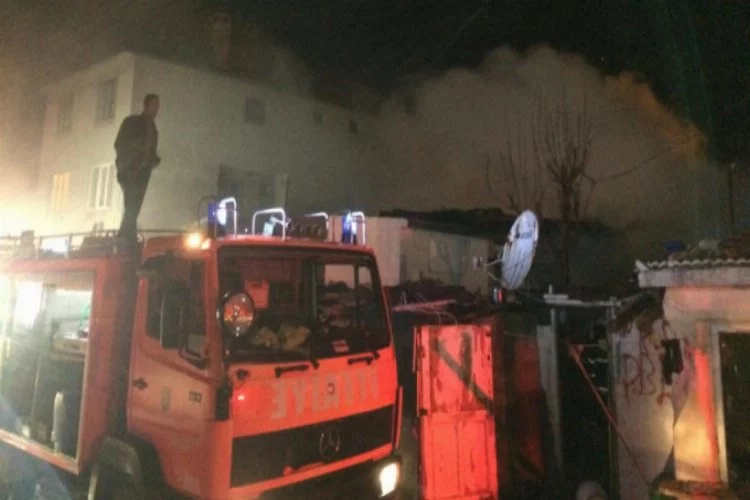 Canice öldürülen Zeynep'in katil zanlısının evinde yangın!
