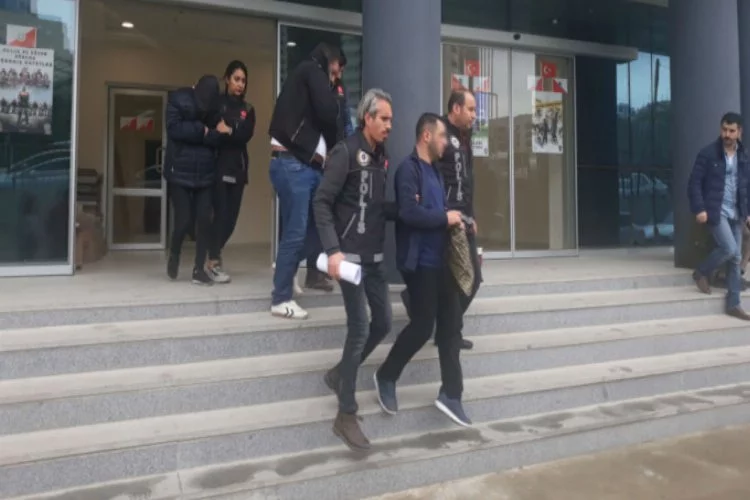 Bursa'da uyuşturucu operasyonu! 3 kişi yakalandı...