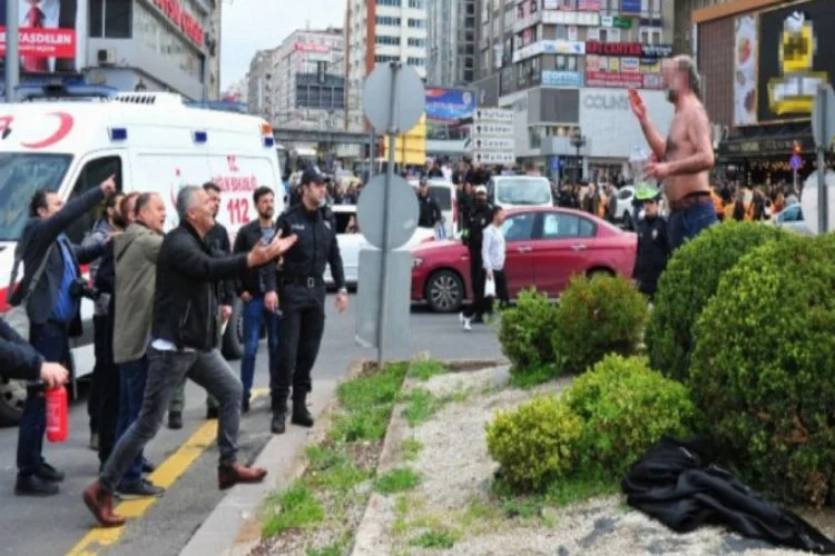 Ankara'da korku dolu anlar! Borcu sebebiyle kendini yakmaya çalıştı