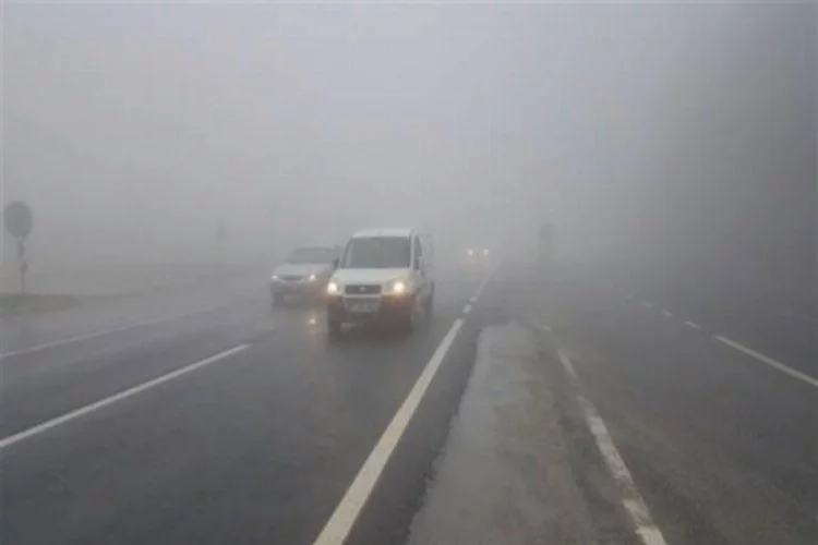 Bolu Dağı'nda sis zor anlar yaşattı