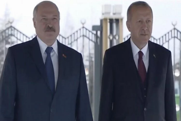 Cumhurbaşkanı Erdoğan, Lukaşenko'yu kabul etti