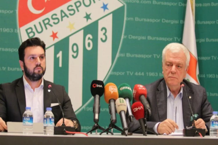 Bursaspor Başkanı Ali Ay hakkındaki iddialara cevap verdi
